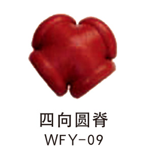四向圆脊